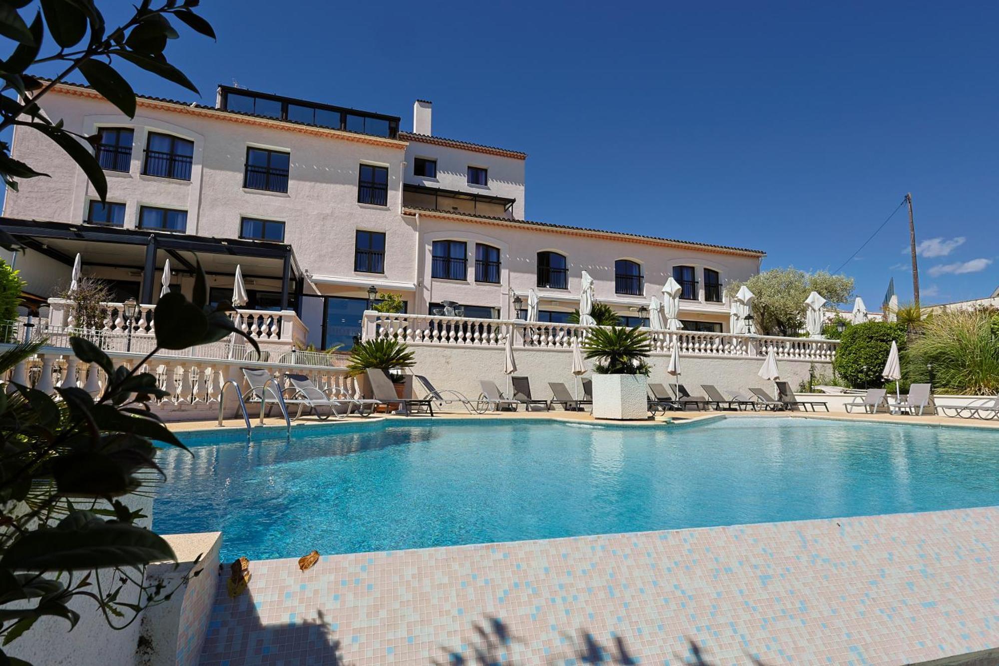 Hotel & Restaurant Perla Riviera Villeneuve-Loubet Ngoại thất bức ảnh