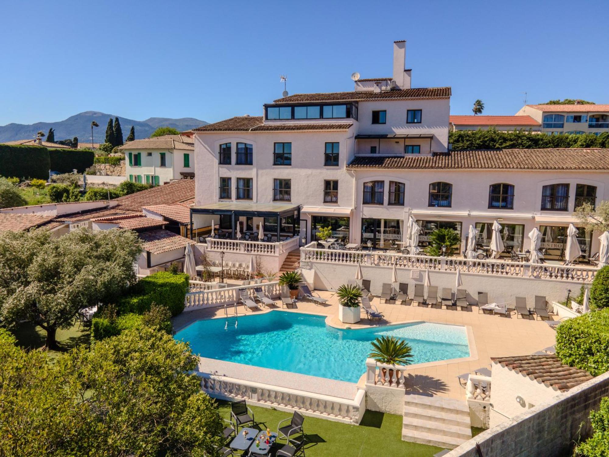 Hotel & Restaurant Perla Riviera Villeneuve-Loubet Ngoại thất bức ảnh